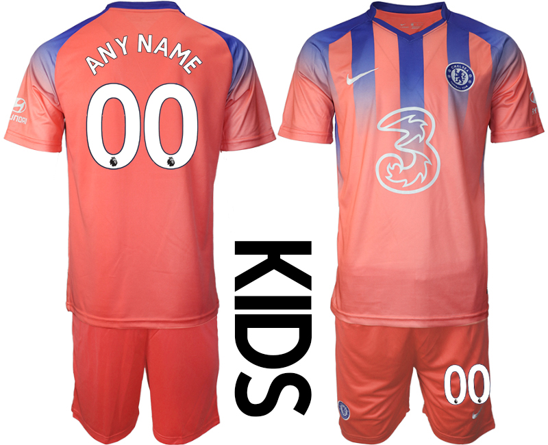 2021 Chelsea FC away Youth any name soccer jerseys